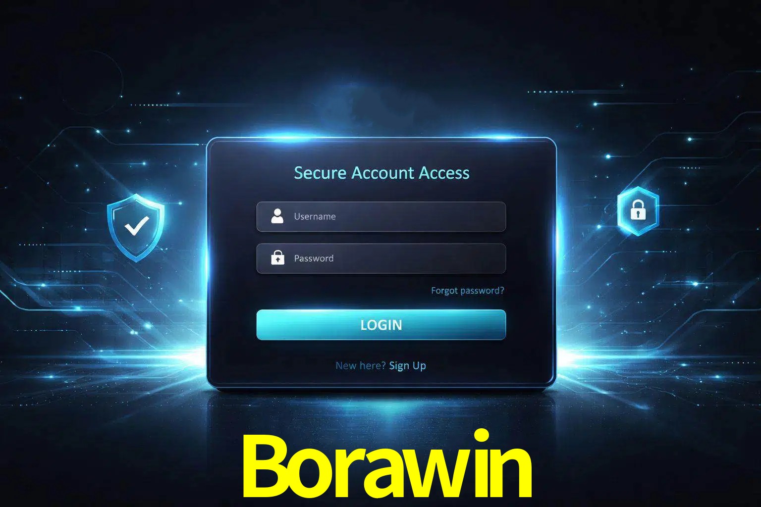 Pantalla de inicio de sesión de cuenta Borawin para usuarios en México